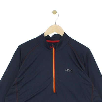 Mens 1/4 Zip T Shirt Outdoor Lightweight Base Layer