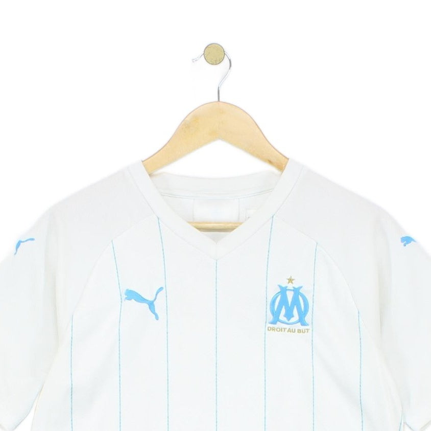Mens Marseille 2019-20 Football Shirt Home Jersey Short Sleeve