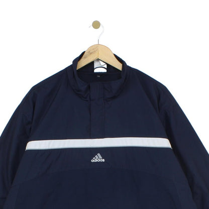 Mens Windbreaker Jacket 1/4 Zip Oversized