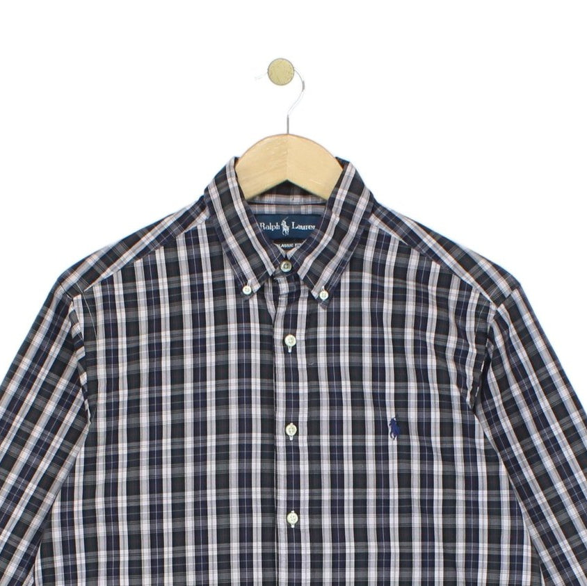 Mens Plaid Shirt Long Sleeve