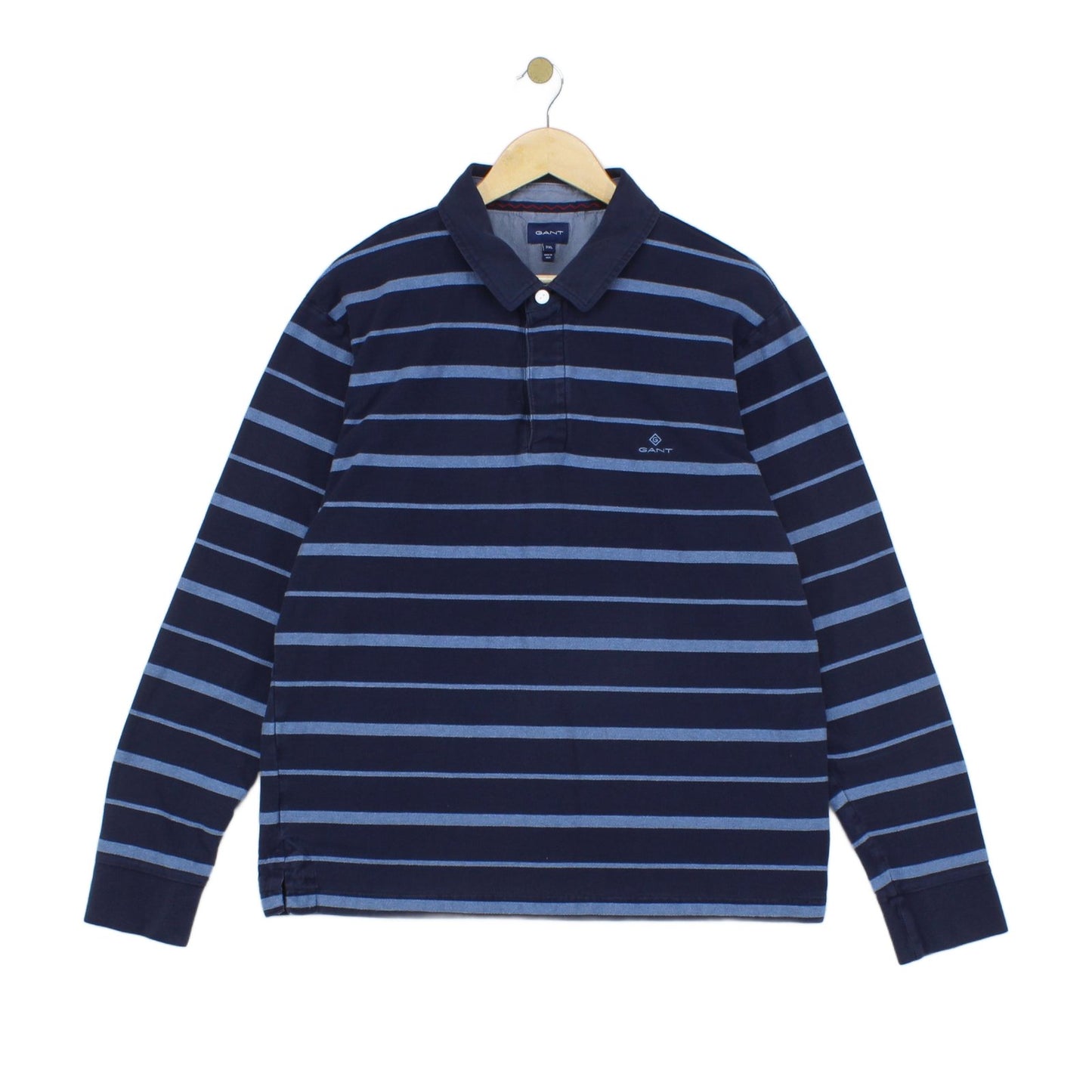 Mens Striped Polo Shirt Long Sleeve