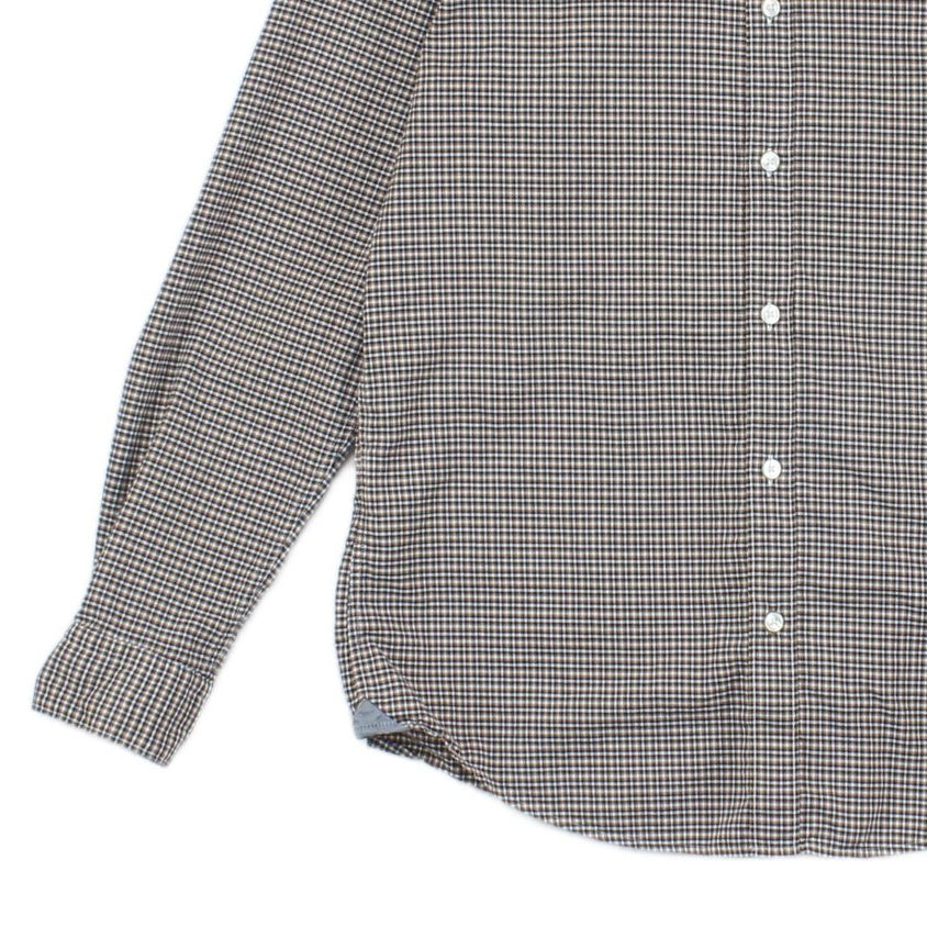 Mens Check Shirt Long Sleeve Regular Fit