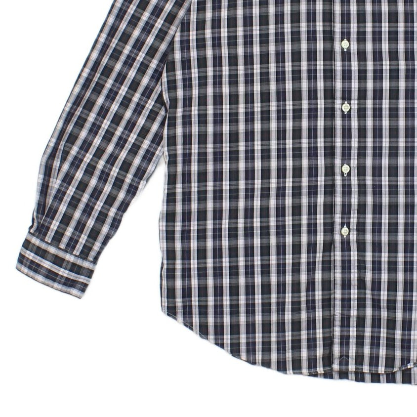 Mens Plaid Shirt Long Sleeve