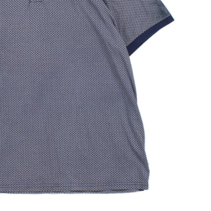 Mens Patterned Polo Shirt Short Sleeve