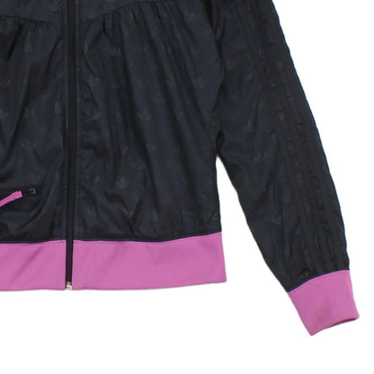 Womens Track Jacket Hooded Full Zip