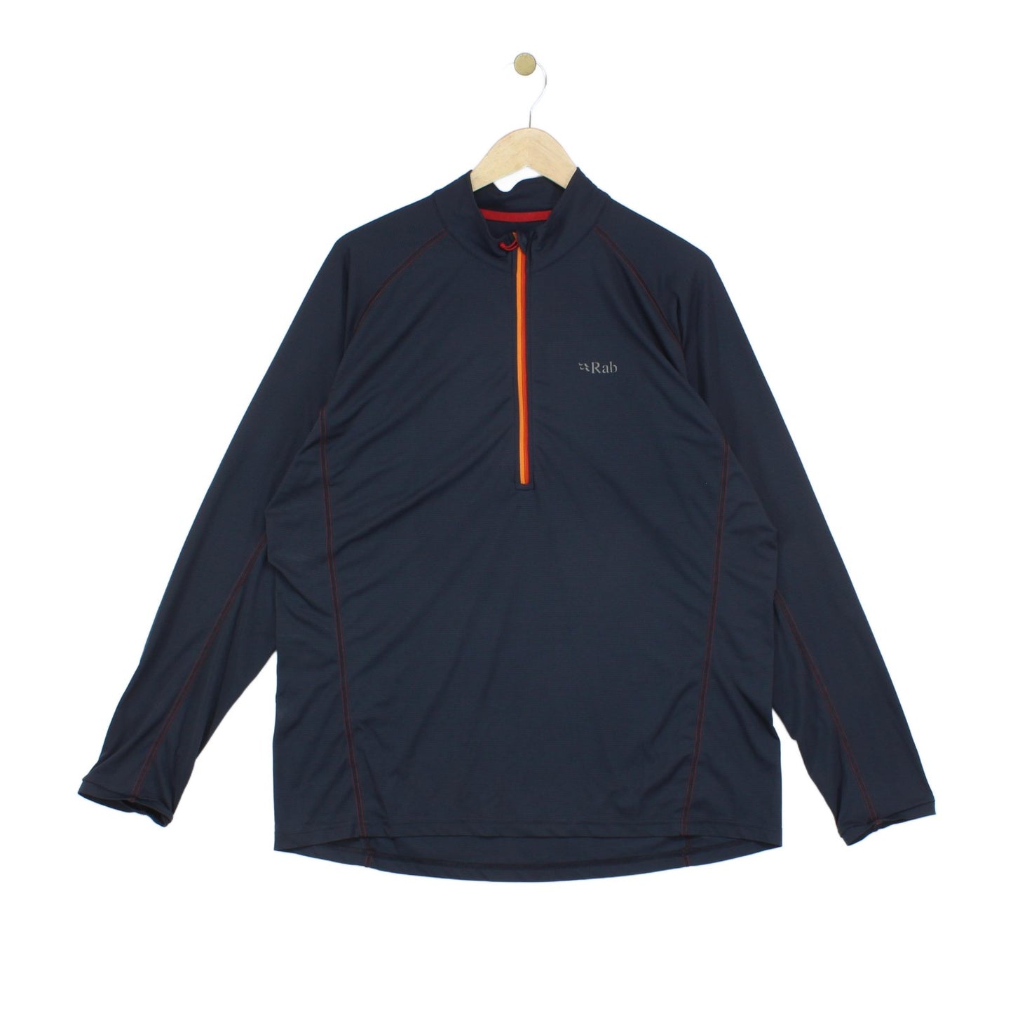 Mens 1/4 Zip T Shirt Outdoor Lightweight Base Layer