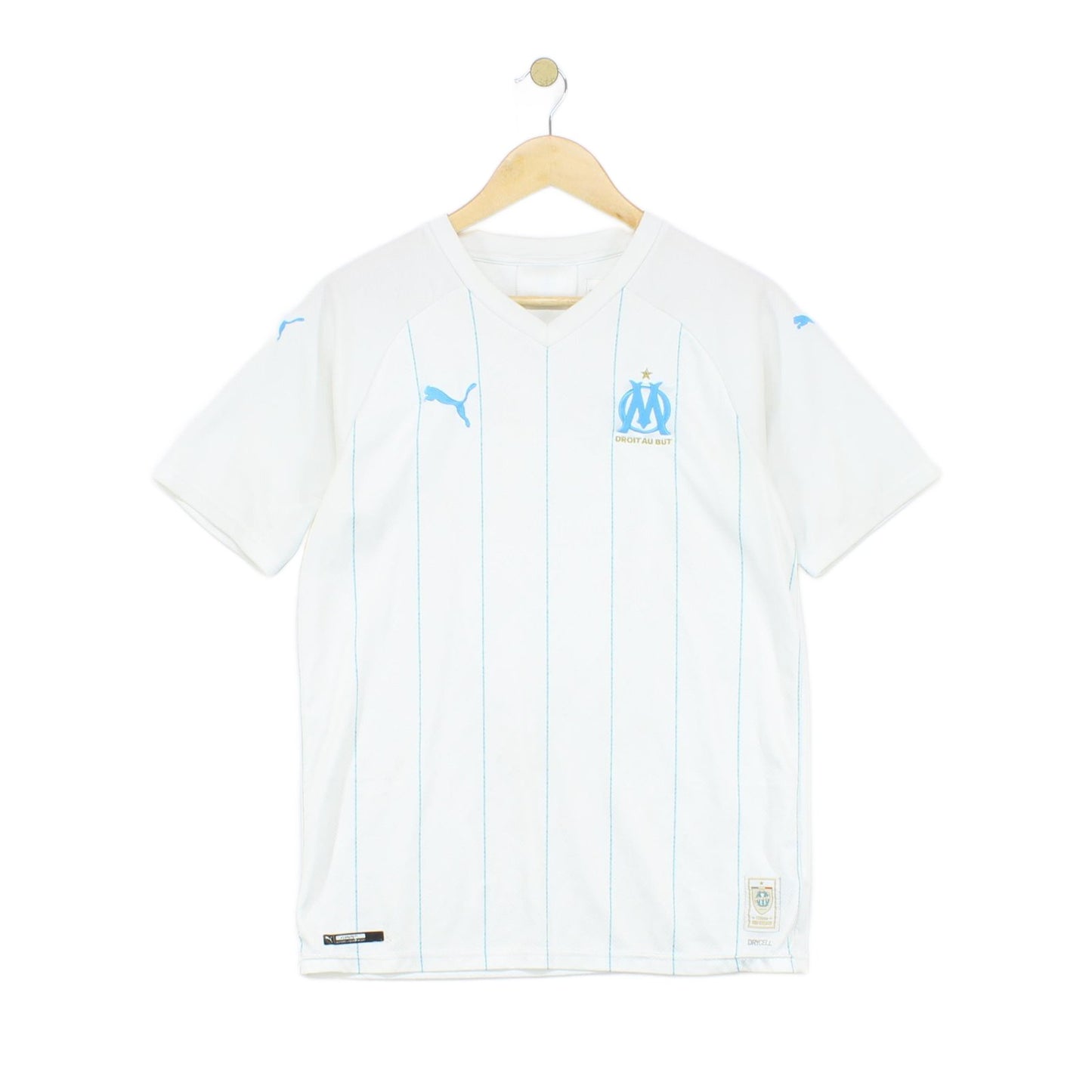 Mens Marseille 2019-20 Football Shirt Home Jersey Short Sleeve