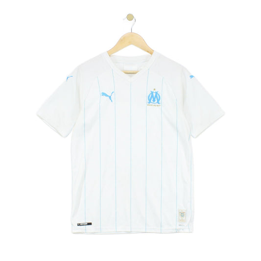 Mens Marseille 2019-20 Football Shirt Home Jersey Short Sleeve