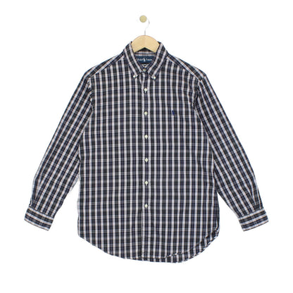 Mens Plaid Shirt Long Sleeve