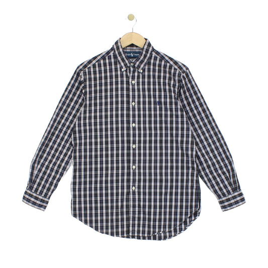 Mens Plaid Shirt Long Sleeve