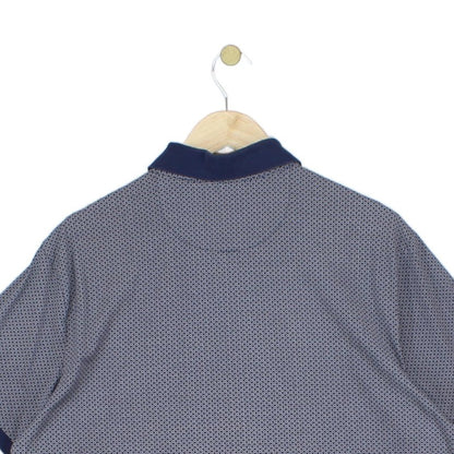 Mens Patterned Polo Shirt Short Sleeve