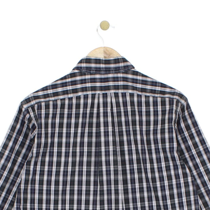 Mens Plaid Shirt Long Sleeve