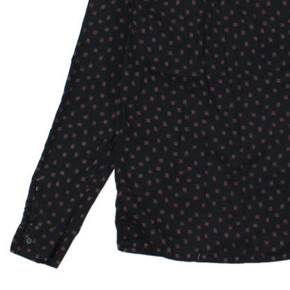 Mens Patterned Shirt Button Up Long Sleeve