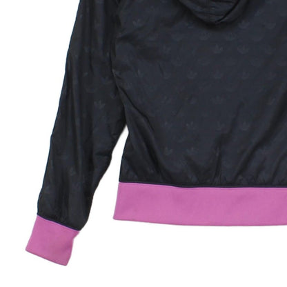 Womens Track Jacket Hooded Full Zip