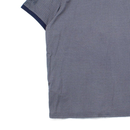 Mens Patterned Polo Shirt Short Sleeve