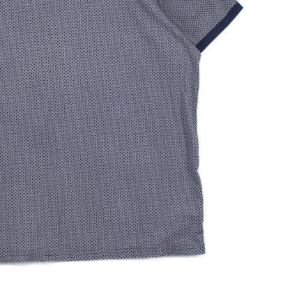 Mens Patterned Polo Shirt Short Sleeve