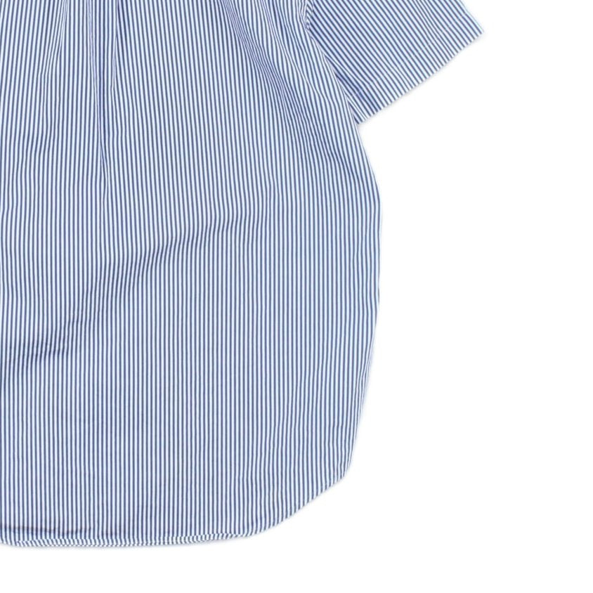 Mens Striped Shirt Short Sleeve Button Up Classic Fit