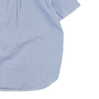 Mens Striped Shirt Short Sleeve Button Up Classic Fit