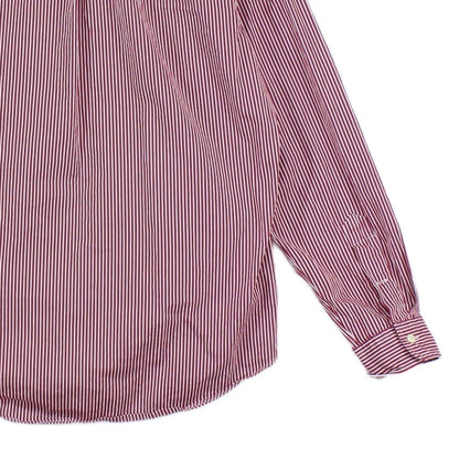 Mens Striped Shirt Slim Fit Button Down