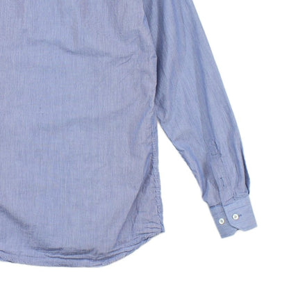 Mens Striped Shirt Long Sleeve Cotton