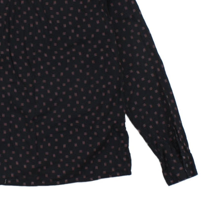 Mens Patterned Shirt Button Up Long Sleeve