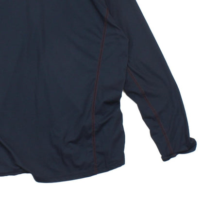 Mens 1/4 Zip T Shirt Outdoor Lightweight Base Layer