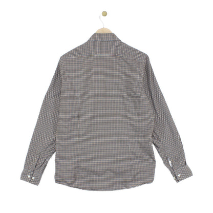 Mens Check Shirt Long Sleeve Regular Fit