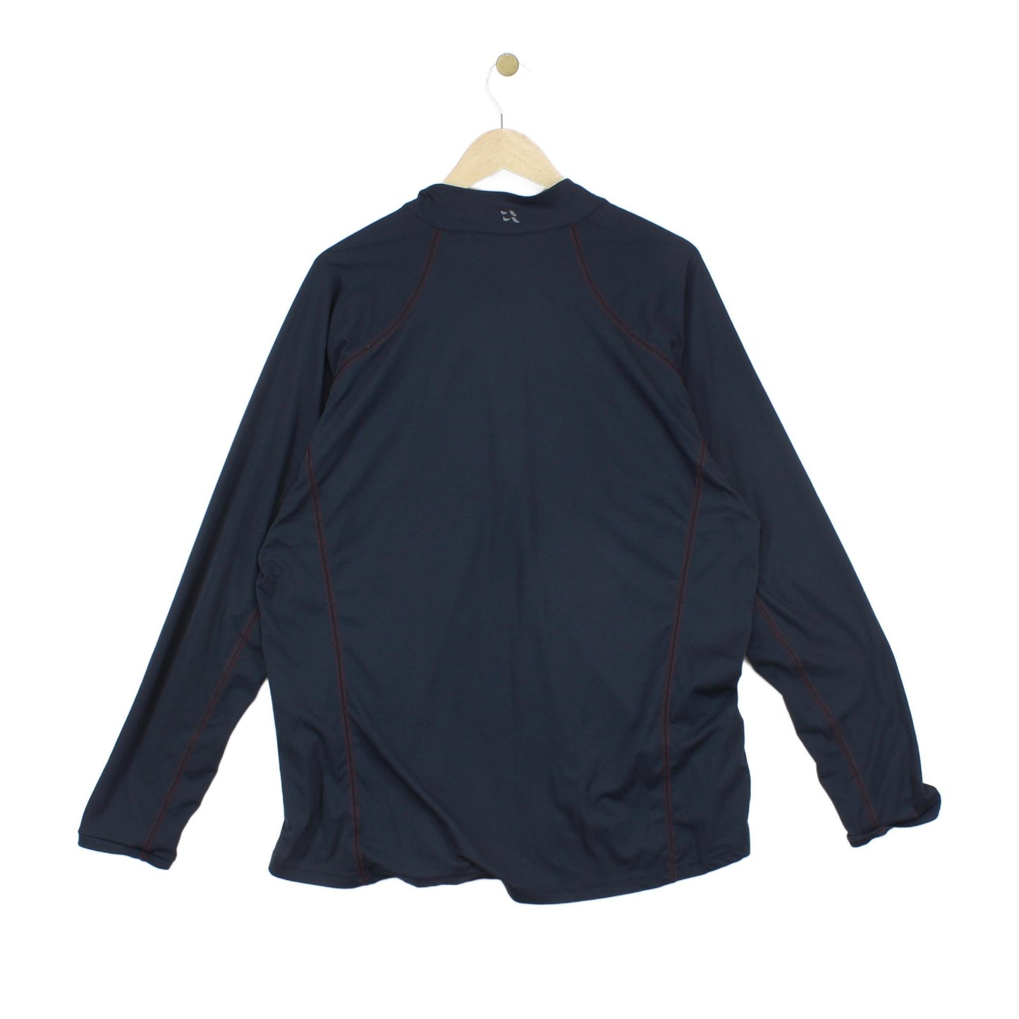 Mens 1/4 Zip T Shirt Outdoor Lightweight Base Layer
