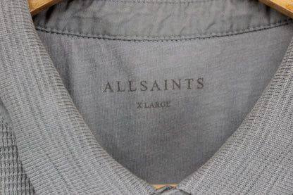 Mens Polo Shirt Stretch Long Sleeve Cotton