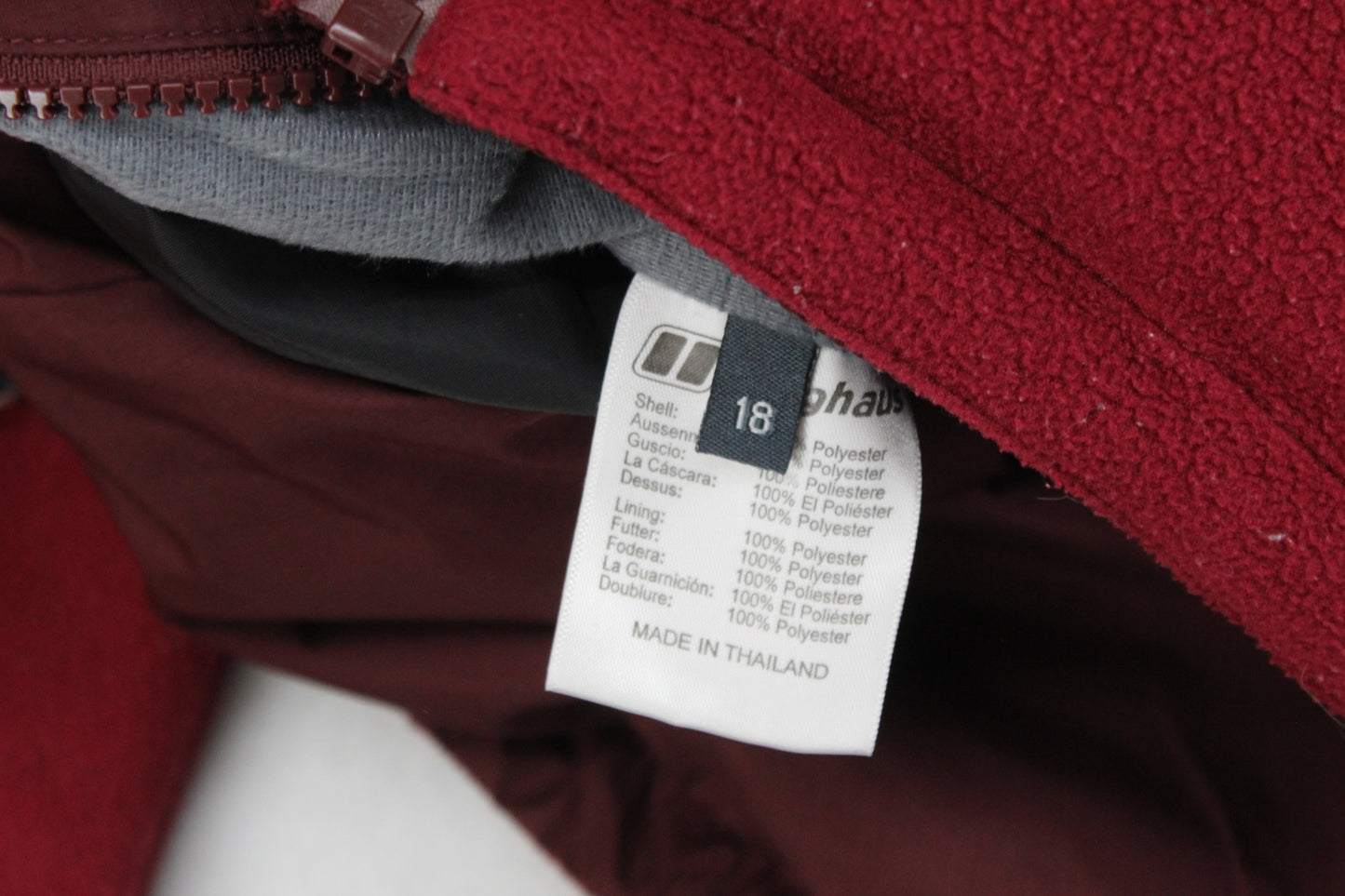 Womens Fleece Jacket Outdoor Reversible