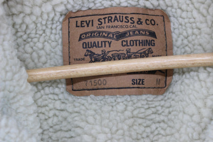 Mens Sherpa Corduroy Jacket Snap Lined