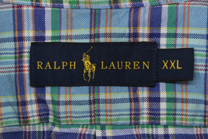 Mens Plaid Shirt Long Sleeve Button Up