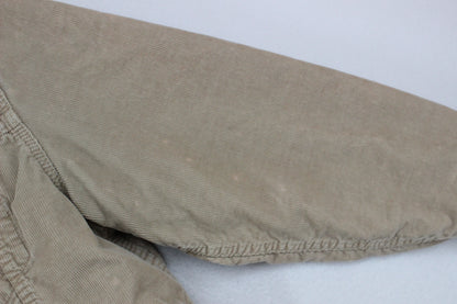 Mens Sherpa Corduroy Jacket Snap Lined