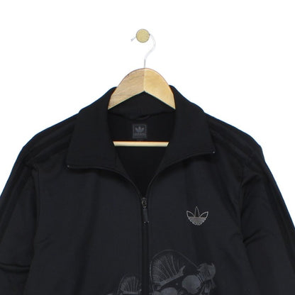 Mens Track Jacket Full Zip Skulls