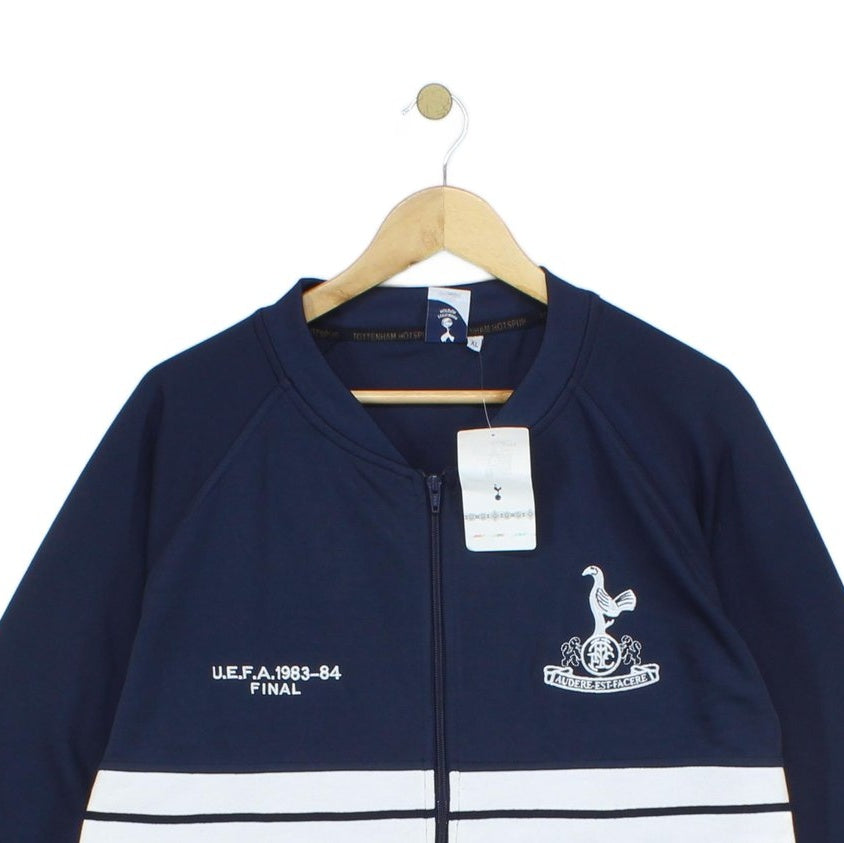 Mens Track Jacket Full Zip Football Retro