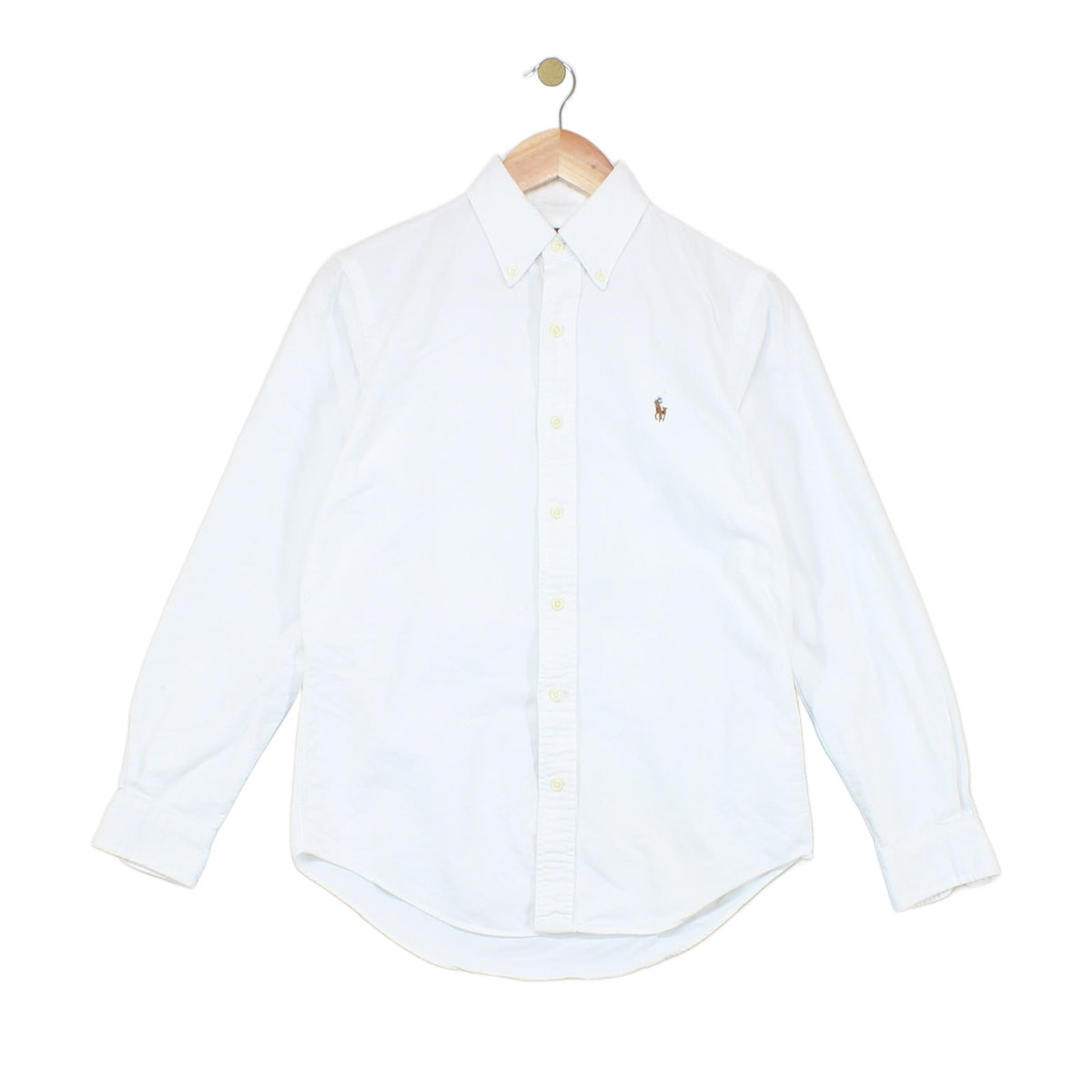 Mens Oxford Shirt Button Down Long Sleeve