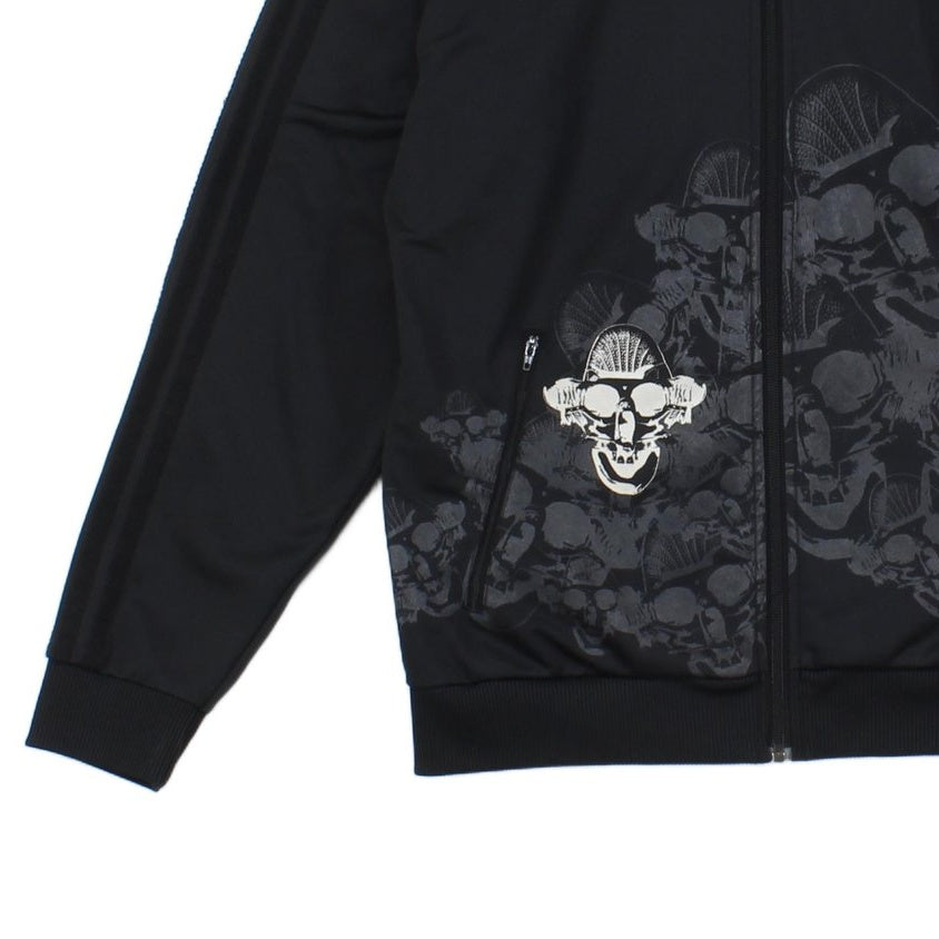 Mens Track Jacket Full Zip Skulls