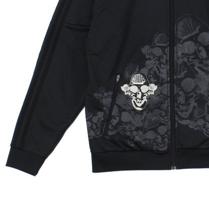 Mens Track Jacket Full Zip Skulls