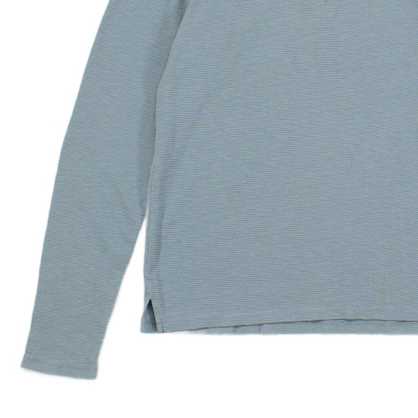 Mens Polo Shirt Stretch Long Sleeve Cotton