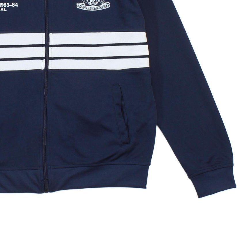 Mens Track Jacket Full Zip Football Retro