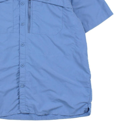 Mens Hiking Shirt Collared Casual Short Sleeve
