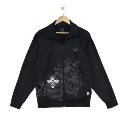 Mens Track Jacket Full Zip Skulls