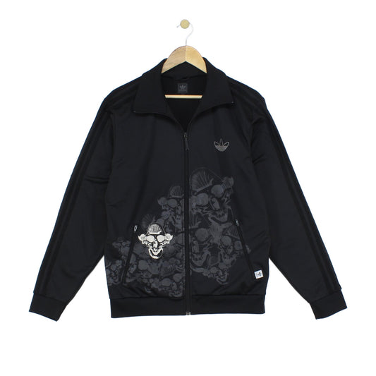Mens Track Jacket Full Zip Skulls