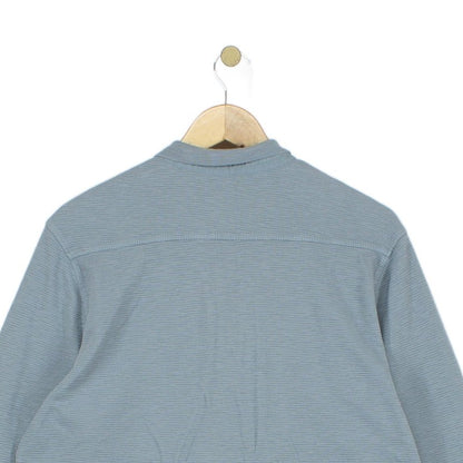 Mens Polo Shirt Stretch Long Sleeve Cotton