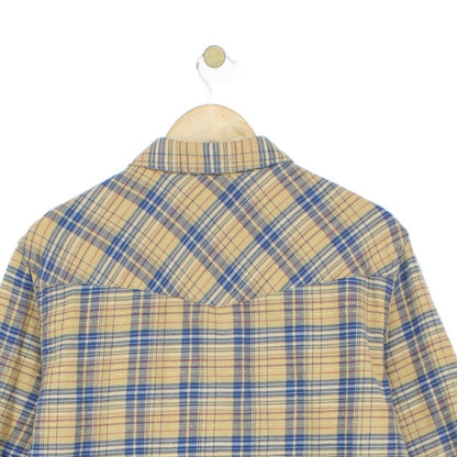 Mens Plaid Shirt Long Sleeve Relaxed