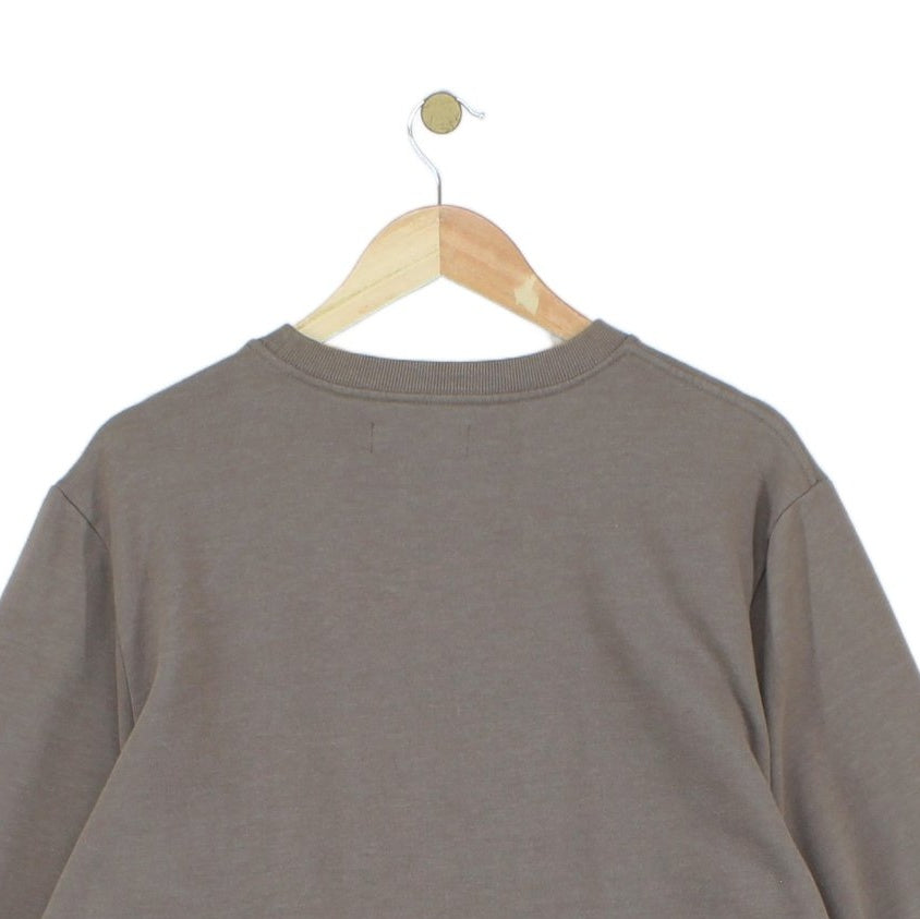 Mens Sweatshirt Crew Neck Minimal
