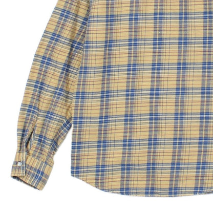 Mens Plaid Shirt Long Sleeve Relaxed