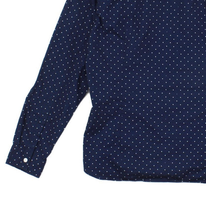 Mens Polka Dot Shirt Button Up Slim Fit