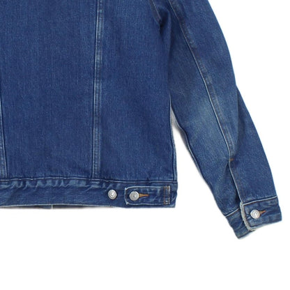 Womens Sherpa Denim Jacket Trucker Lined