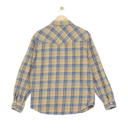 Mens Plaid Shirt Long Sleeve Relaxed